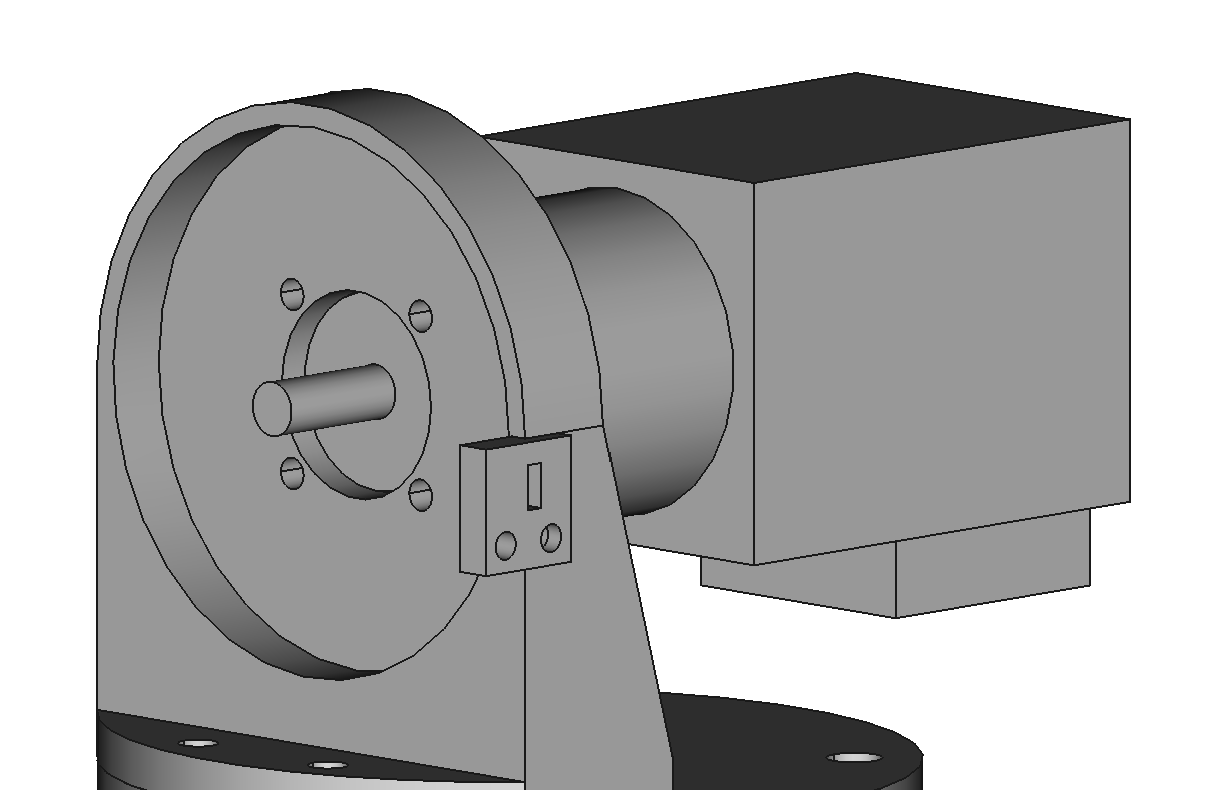 J1 base and motor j1 CAD