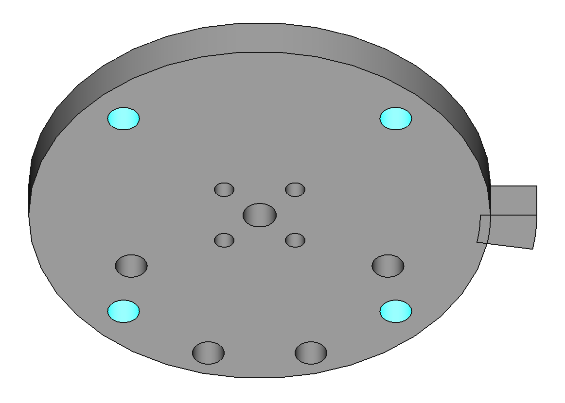 holes for stabilization set screws